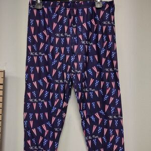 We the People Fourth of July Capri Leggings
